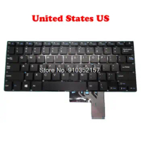 Laptop Keyboard For Jumper For EZbook A13 English US Black 13.3' No Frame