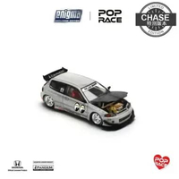 POP RACE PR64-0206 Pandem Civic EG6 MOONEYES CHASE