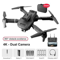 SKY - Drone E99 Pro Dual Kamera 4K HD Wifi FPV Kamera HD Posisi Visual Kamera Drone Drone E100 2 Cam