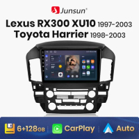 Junsun V1 Wireless CarPlay Android Auto Radio For Lexus RX300 XU10 1997-2003 Toyota Harrier 1998-2002 Car Radio 2din autoradio