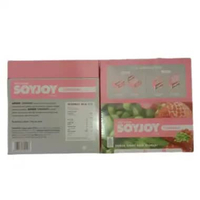 Soyjoy Snack Bar Satu Box Soyjoy Strawberry 1Box (Pink)