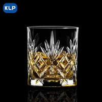 KLP Crystal Glass Whiskey Tasting Cocktail Cup Vodka Cup Foreign Wine Cup Classical Drinking Cup Beer