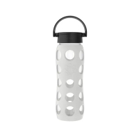 【lifefactory】冷灰色 玻璃水瓶平口650ml(CLAN-650-CGB)