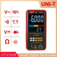 UNI-T Digital Multimeter UT121A UT121B UT122 Voltage Frequency Dual Display Resistance Capacitance Temperature Electrical Tester