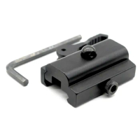 TriRock 1PC QD Quick Detach Cam Lock Bipod Sling Adapter Mount for Picatinny Weaver Rail 20 mm Bipod or Sling Swivel