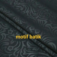 Bahan kain embos jetblack lebar 150cm bahan gamis abaya