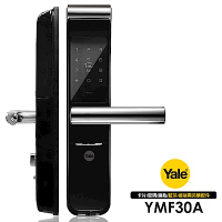 Yale耶魯 卡片/密碼/鑰匙智能電子門鎖YMF-30A(附基本安裝)