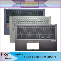 New Original For ASUS VivoBook15 X512 Y5100U M5050D V5000F V5000J Laptop Palmrest Case Keyboard US English Version Upper Cover