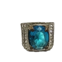 batu blue topas original antik