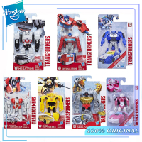 Hasbro Original Transformers Bumblebee Optimus Prime Megatron Starscream Arcee Grimlock Barricade Action Figure Model Toys Gift