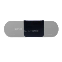 Lens Protective Cap Hood Cover for Logitech Brio C1000E 4K Ultra HD Webcam Black