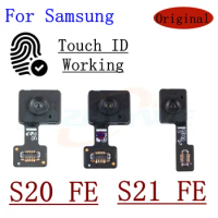 Fingerprint Scanner Flex Cable For Samsung Galaxy S20 S21 S23 FE S20FE S21FE 5G S23FE Under Screen Touch ID Sensor Phone Parts