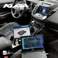 【299超取免運】M1L KUGA 實裝車 ALPINE PXE-R500 DSP音效處理器 擴大機 藍點180A薄型重低音 歡迎預約安裝
