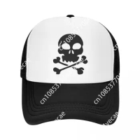 Personalized Jolly Roger Skull Pirate Flag Baseball Cap Women Men Adjustable Trucker Hat Streetwear Snapback Caps Sun Hats