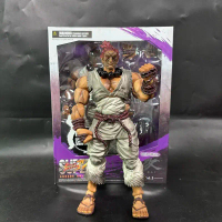 Play Arts Kai Gouki Akuma Limited Warna Putih Cer Ultra Street Fighter IV: The Final Challengers 1/1
