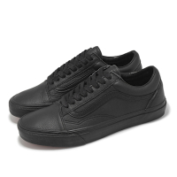 Vans 休閒鞋 Old Skool 男鞋 女鞋 黑 低筒 經典 皮革 全黑 板鞋 VN0003Z6L3A