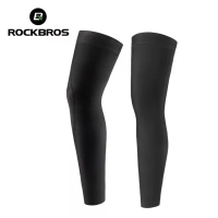 ROCKBROS YDTT01 Medium Manset Kaki Sepeda Winter Leg Knee Sleeve Warmers Cycling Sports Warmer Breat