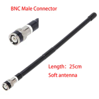 27 MHz Two Way Radio Antenna with BNC Male Connector for Cobra Midland Uniden Handheld Portable CB Radio