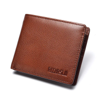 Dompet Kulit untuk Lelaki, Kulit Lembu Lapisan Atas, Dompet Lelaki Mewah, Dompet Syiling, Kulit Tule