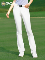 美國PGA高爾夫長褲女夏季彈力喇叭褲子新闊腿褲顯瘦golf球褲