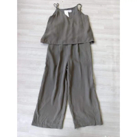 SUGAR ROSE thanh lý - Jumpsuit 2 dây quần dài bymo - SIZE L