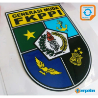 STIKER LEPAS PASANG PREMIUM GM FKPPI (TEMPEL DALAM KACA/WIND SHIELD)