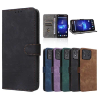 For Asus ROG Phone 8 Pro Case Wallet Anti-theft Brush Magnetic Flip Leather Case For Asus ROG Phone 8 Pro Phone Case 6.78"