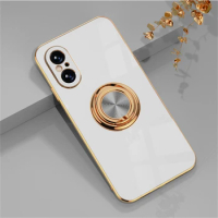 Electroplated Silicone Ring Case For Sony XPERIA5 V Case Anti-Knock 6D Stand Cover for Sony XPERIA5 V Case