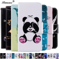 Butterfly Owl PU Leather Wallet Flip Case for Redmi 7 7A 8 8A 9A 9C 10 Redmi Note 7 8 9 10 Pro Book Cover Coque Phone Bag