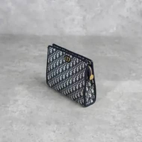 Tas CHRISTIAN DIOR MONTAIGNE 30 DEA OBLIQUE BEIGE TRIANGLE CLUTCH 100% ORIGINAL 25X5X19CM