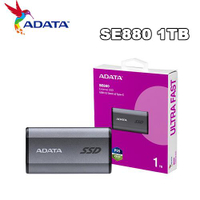 ADATA威剛 SSD SE880 1TB 外接式固態硬碟SSD(鈦灰)原價2850(省362)
