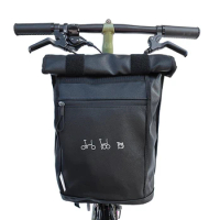 2X Bicycle Front Bag Backpack With Stand Holder For Brompton 3SIXTY Folding Bicycle Backpack Accessories