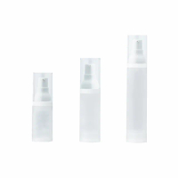 【收納家】霧面乳液PP真空按壓瓶｜15ml、50ml 9入組(空瓶 塑膠瓶 乳液瓶 真空瓶 旅行分裝瓶)