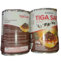 Indofood Kremer Tiga Sapi Original 490gr, Indofood Kremer Tiga Sapi Cokelat 490gr Indofood Kremer Ke