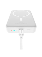 Magnetic Mini Air Wireless พาวเวอร์แบงค์ (10000mAh, สีขาว)