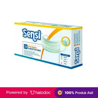 Sensi Masker Earloop 3 Ply 20 Pieces
