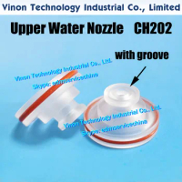(2PCS) Chmer CH202 Water Nozzle with groove Ø4 Ø6 Ø8 Ø10mm, CHMER spare parts MAWS00406A Upper Flushing Nozzle MW53W11C, DC0104U