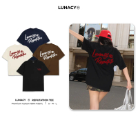 Áo Thun Thêu Xù REPUTATION Local Brand Unisex LUNACY Cotton Nam Nữ