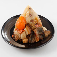 【華得水產】東港蒲燒鰻魚干貝粽10粒組(180g/粒)