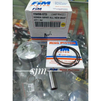 Piston Seher Kit Set FIM 98 Pin 12 Genio Beat All New Scoopy All New Dari Ukuran STD - 250