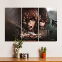 Poster Anime Attack On Titan Shingeki no KyojinFilm Dekorasi Dinding
