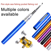 Ultra Short Pocket Rods Steelhead Fishing Rods Small Micro Mini Fishing Rods 1m 1.4m 1.6 Drum Reel Ice Fishing
