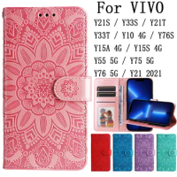 Sunjolly Mobile Phone Cases Covers for VIVO Y21S Y33S Y21T Y33T Y10 Y76S Y15A Y15S Y55 Y75 Y76 Y21 2021 4G 5G Case Cover coque