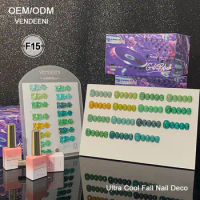 15colors Vendeeni Sparkle Diamond Gel Free Sample Soak Off Wholesale Private Label Gel Nail Polish Nail Supplies Flash Gel