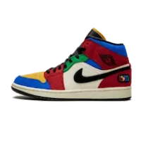 AIR JORDAN 1 MID SE FEARLESS BLUE THE GREAT