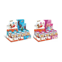 KINDER JOY GIRL/BOY 8Pcs X 20G(Small Free Gift Provided)