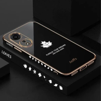 Case Maple FOR Oppo A78 4G  Softcase Plating Luxury