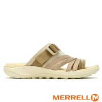 【MERRELL】女 DISTRICT 4 POST 輕量休閒拖鞋.涼鞋.海灘鞋.沙灘鞋/ML006802 奶茶棕