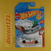 Factory Sealed CUSTOM '18 FORD MUSTANG GT White GULF Hot Wheels HW