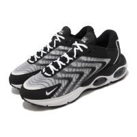 【NIKE 耐吉】休閒鞋 Air Max TW 鞋 黑 灰 白 男鞋 女鞋 氣墊 波浪線條 復古(DQ3984-001)